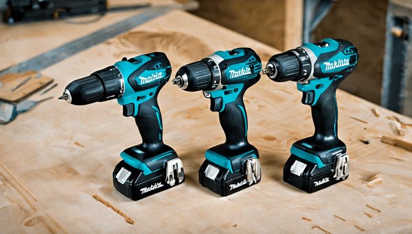 Les meilleures perceuses makita 18v pour vos projets essentiels